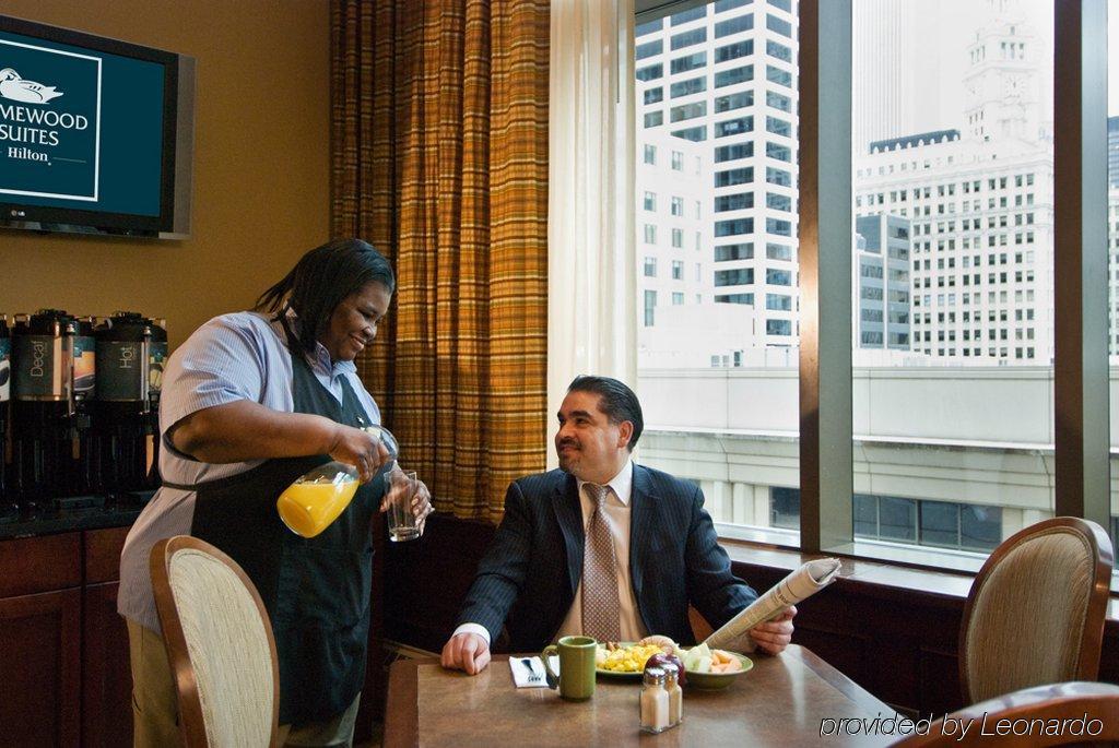 Homewood Suites By Hilton Chicago Downtown Restaurant foto